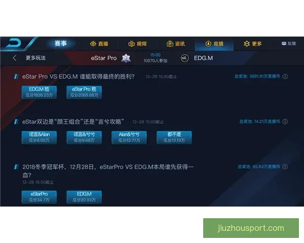 体育竞猜平台全新入口开启带你轻松体验专业赛事投注乐趣